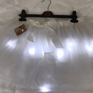 Blinking Light up twill Skirt